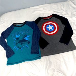 Size 8 boys long sleeves